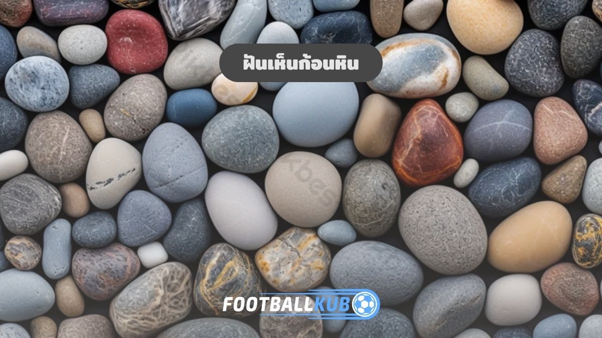 ฝันเห็นก้อนหิน